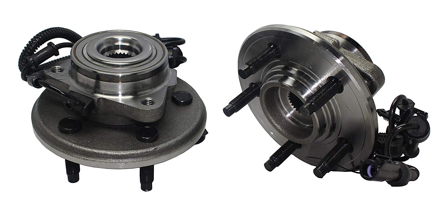 Front Wheel Hub and Bearings (Pair)