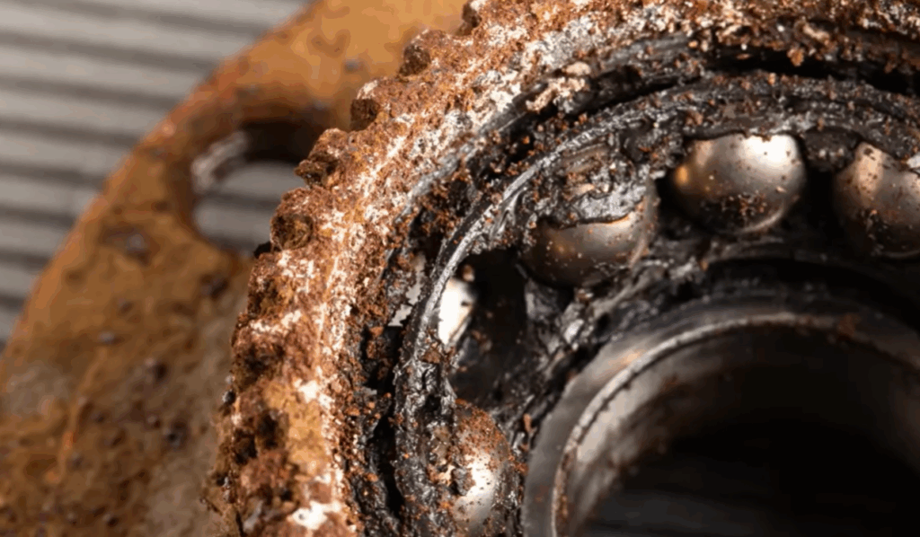 common symptoms of a failing wheel bearing including noise vibration and uneven tire wear