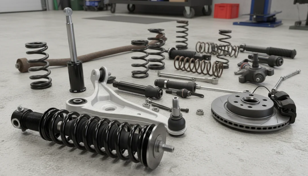 Car Suspension Components (Complete Guide to Suspension System Parts ...
