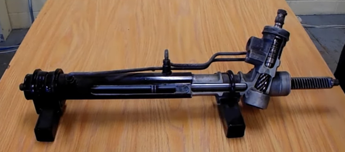 Image showing a rack and pinion 