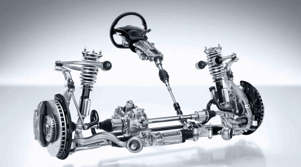 Image showing diagram of power steering system