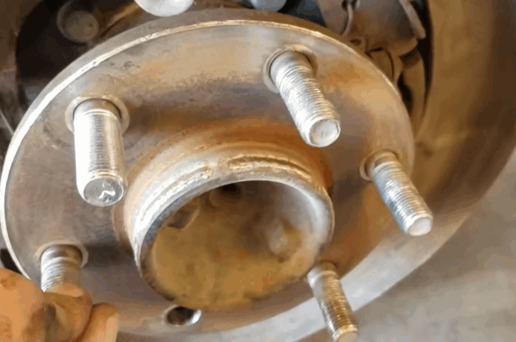 Image showing wheel studs 